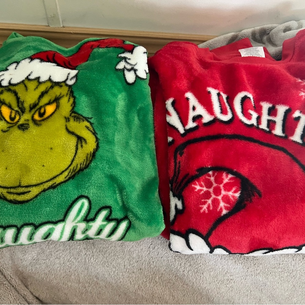 Dr. Seuss Green Grinch Naughty Sweater